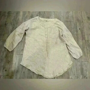 Promesa 100% Cotton BOHO Button Top Size Large